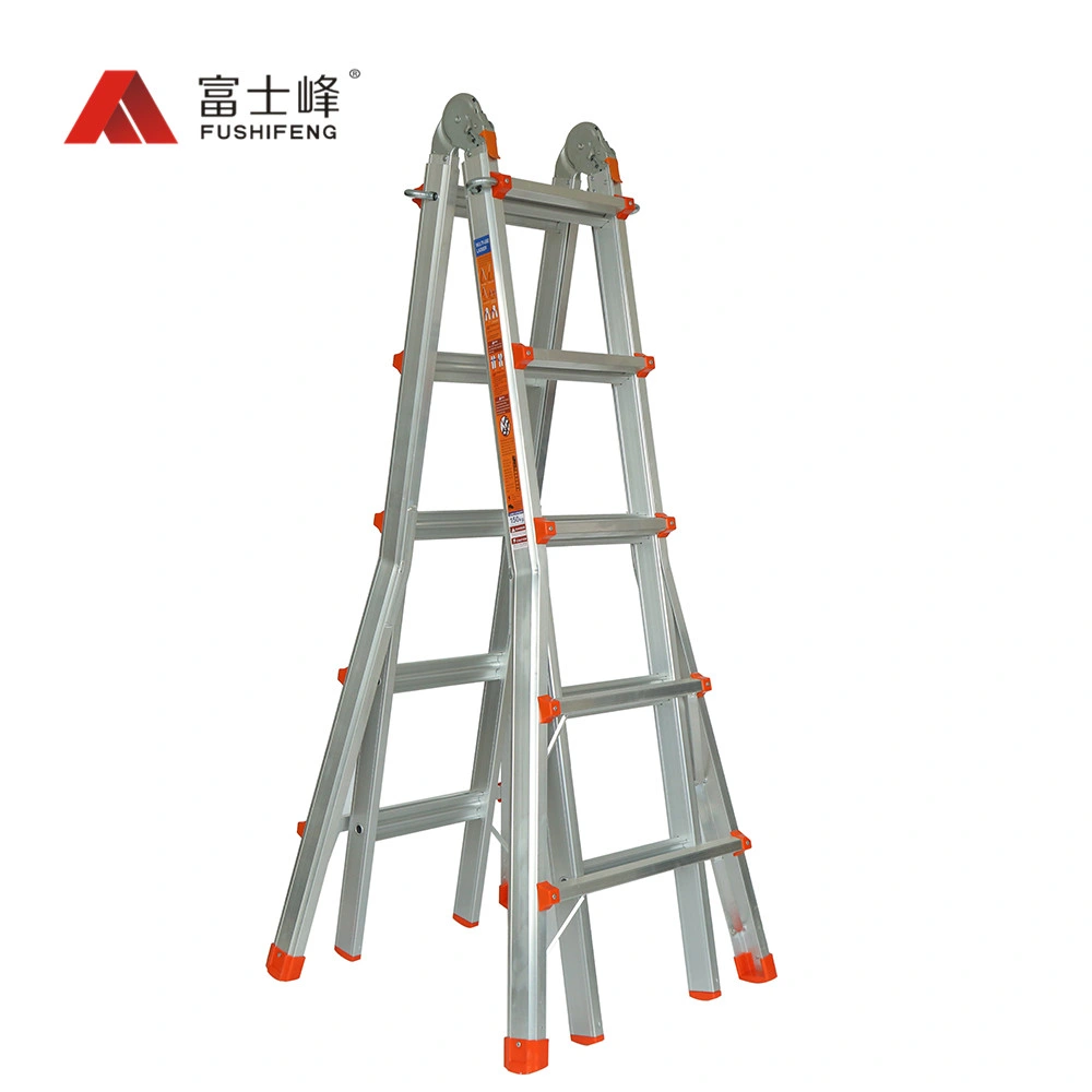 Flared Legs Multipurpose Aluminum Little Giant Foldable Ladder for Stairs